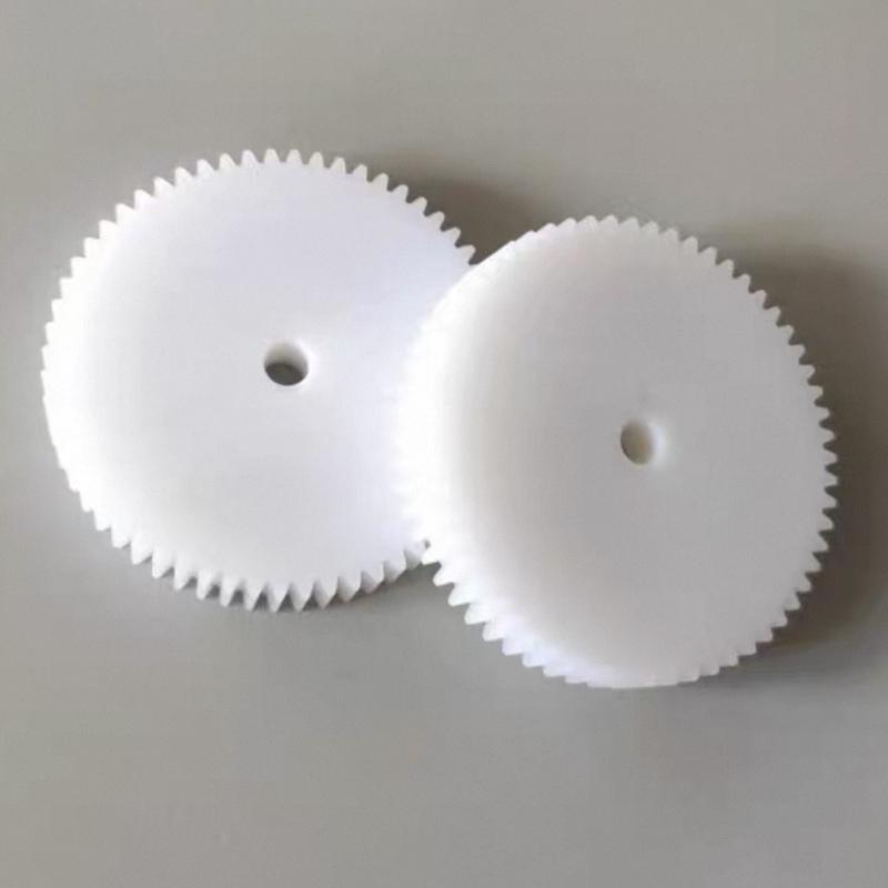 1M POM Kunststoff Zahnrad Flaches Rad Zahn 40 Zähne 6mm für DIY-Projekte Und Mechanische Anwendungen