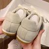 2025 New Fashion Versatile Casual Shoes Spring New Gray Sports Shoes Women's Maillard Light German Training Shoes Tide