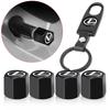Metal Car Keychain Rings Accessories Tire Valve Cap  For LS LC IS350 ES300 GS350 CT200h GX460 LX570 RX500h NX300 UX260