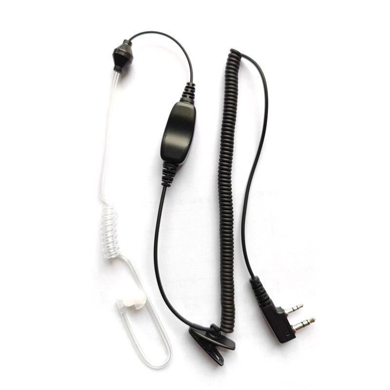 

Air Tube Earpiece with Curve Mic for UV5R/UV82/UV-K5/K6/8600/8800 Others