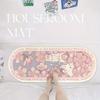 Beautiful Garden Cute Rabbit Carpet Bedroom Bedside Blanket Soft Floor Mat Rug Live Room Doormat Welcome Mat Home Decorat