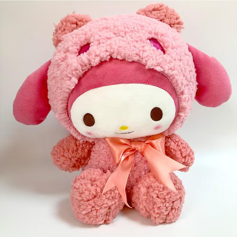 Sanrio Cinnamoroll & Kuromi Plush Dolls - Cute Kitty Toys for Kids