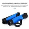 Bicycle Rubber Handlebar Grips With Locking Dual Sides Antislip For Mountain Bike Riding