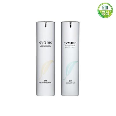 Evermiracle Evome EM Recovery Lotion 120ml + Skin 120ml /Skin Crystal Don, EM Recovery Lotion 120ml + Skin 120ml, 1 stk
