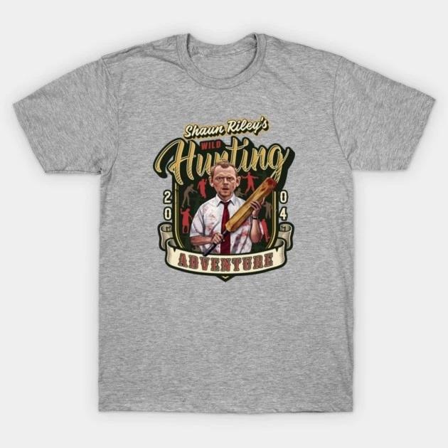 

film movie birthday halloween funny horror sci fi t shirt for shaun of the dead S