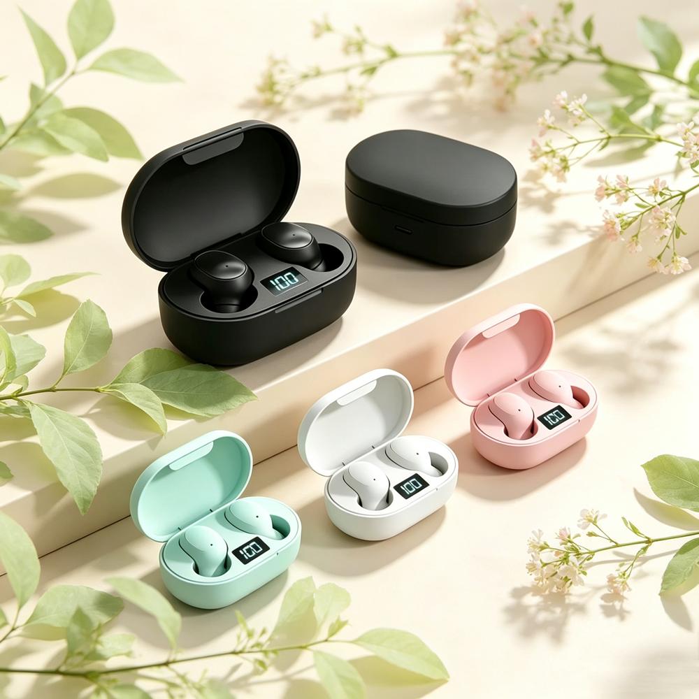Xiaomi TWS Wireless Earbuds Fone Bluetooth Headphones Deep-bass Bluetooth Earphones Enhance The Impact of Electronic and Hip-hop Music