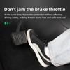 LUCKEASY for Tesla Model 3 Model Y Car Central Control Side Defense Kick Pad Protective Foot Pad Accessories Decoration Trim