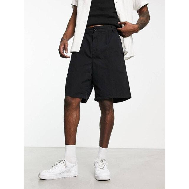 

Черные шорты чинос свободного кроя Carhartt WIP colston