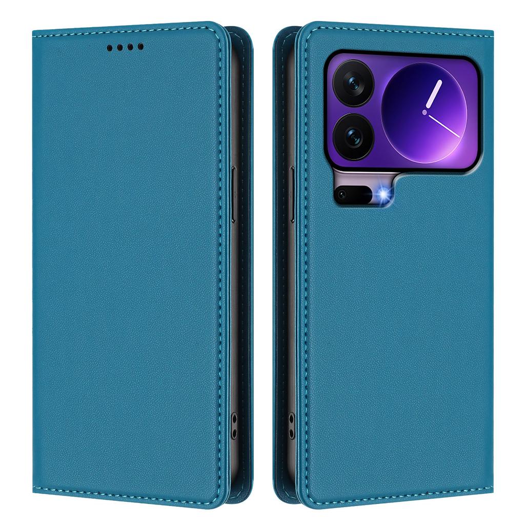 For Xiaomi 17 Pro Leather Wallet Case Magnetic Closure RFID Blocking Phone Cover