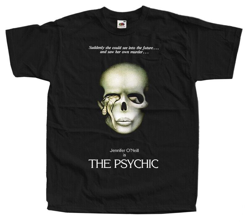 

Черная футболка унисекс The Psychic V1 James F Furley Horror 1968 S