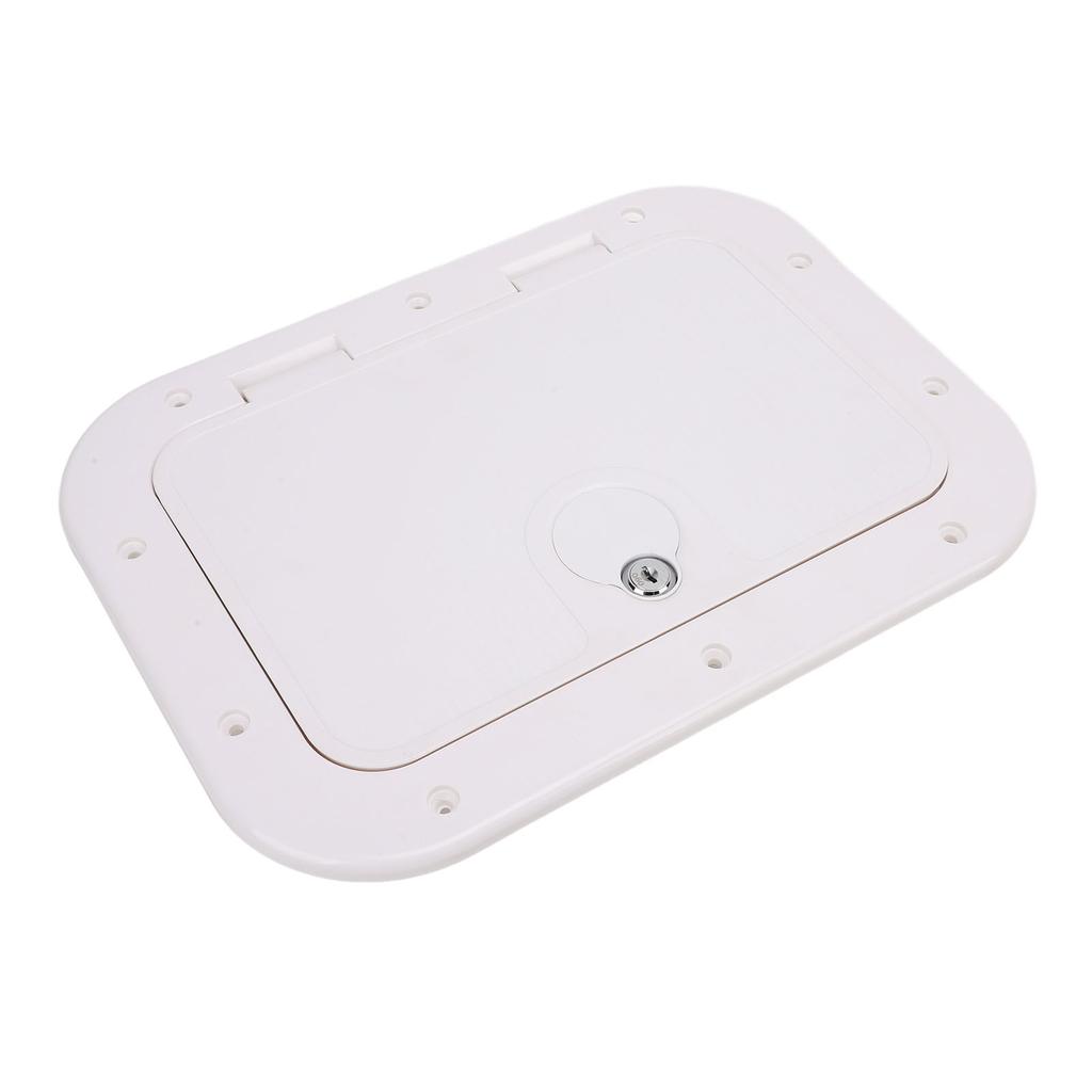 12 X 8 Inch Boat Deck Hatch with Safety Lock and Key Excellent Sealing UV Resistant for Boat Yacht RV