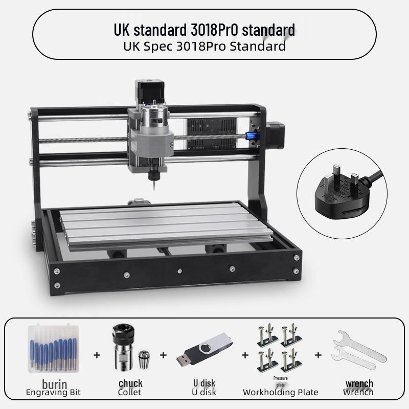 CNC3018 Pro: Mini Woodworking & Laser Engraving Machine