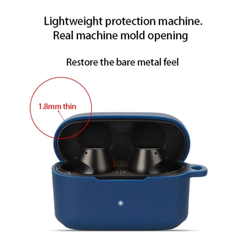 Earphone Shockproof Housing Skin-friendly Cover for ATH-CKS30TW+ Guard Washable Shell Protector Nonslip Impact Resistant