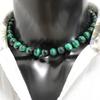 [Ishiki] 4A Natural Stone Green Tiger Eye Prayer Bead Necklace 12mm - A Power Stone That Attracts Wealth and Career Success! [n169]