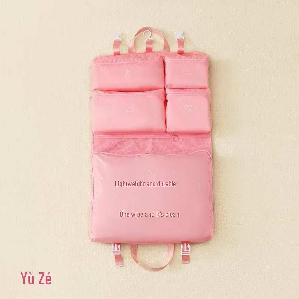 Yuzhe 7-in-1 Foldable Hanging Travel Storage Bag for Clothes and Luggage