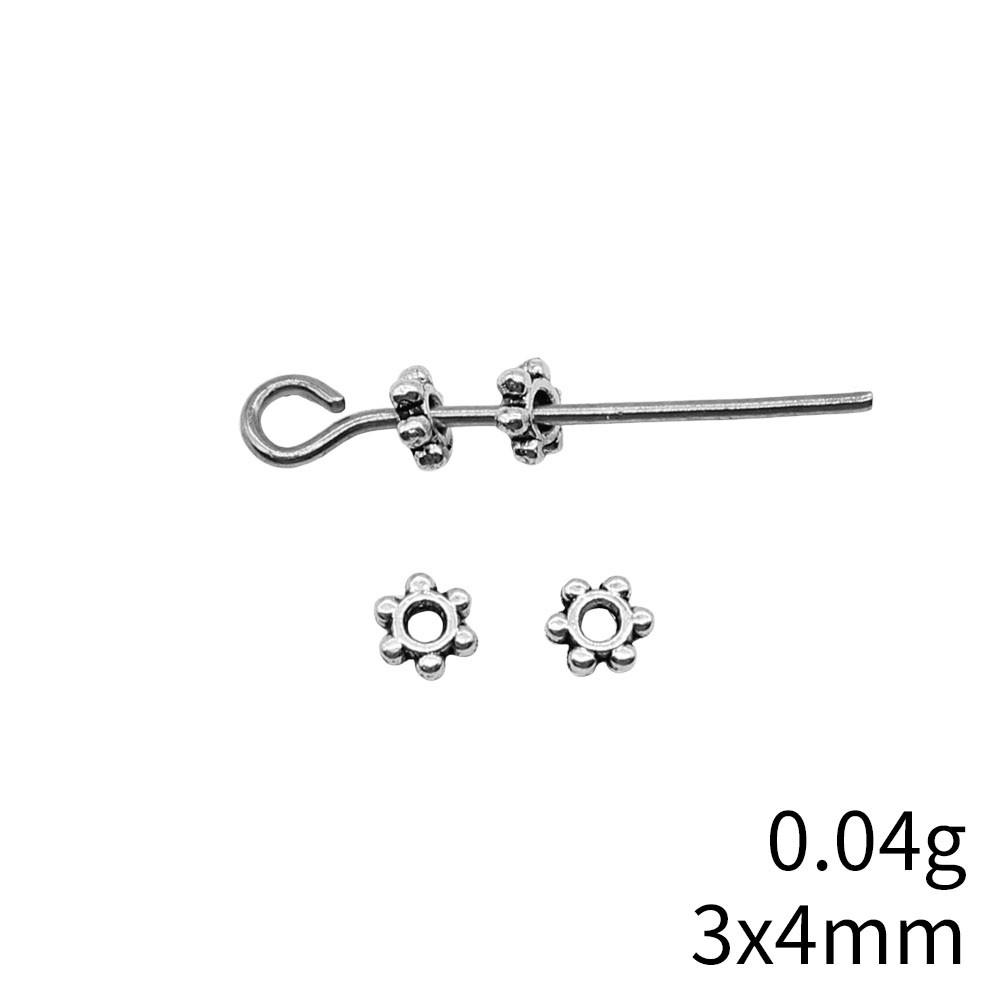 New Year's Day Jewelry Findings Small Torus Spacer Beads Accessories Parts Backpack Accessories