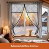 Winter Warm Curtains Sealed and Insulated Windproof Thickened Insulation and Cold Insulation Insulation Film Screen Window