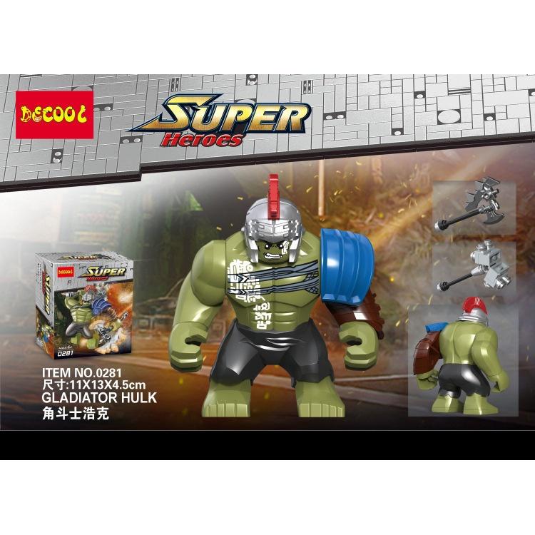 Minifigures Batman Fighter Avengers Hunk Building Block Toy Figure