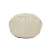 VARZAR VA Studded Newsboy Cap Beige