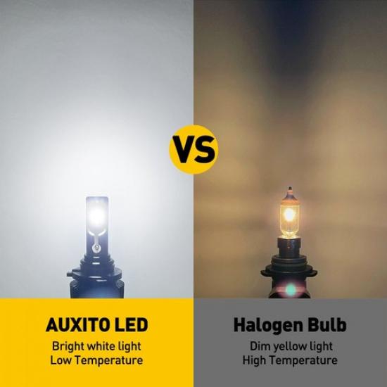 AUXITO LED Headlight Bulb High/Low Beam/Foglight 9005 H11 H7 H4 9006 H1 B