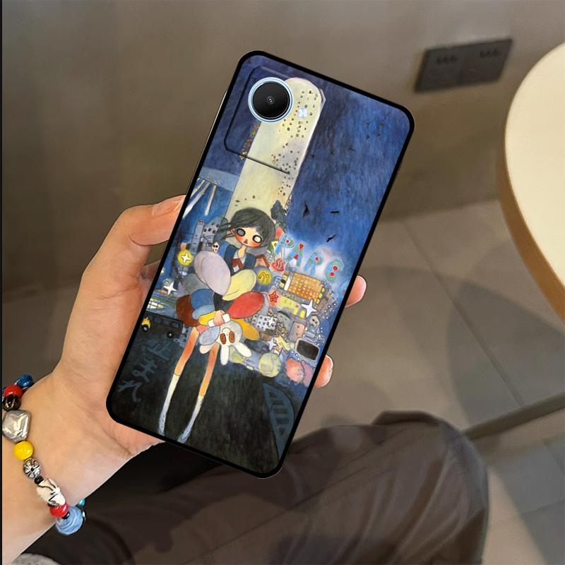 

Cartoon Aesthetic Aya Takano Case For Realme 15 14 11 12 13 Pro Plus GT7 Pro GT6 C55 C51 C53 C35 C33 C61 C65 C67 C71 C75 Realme C61