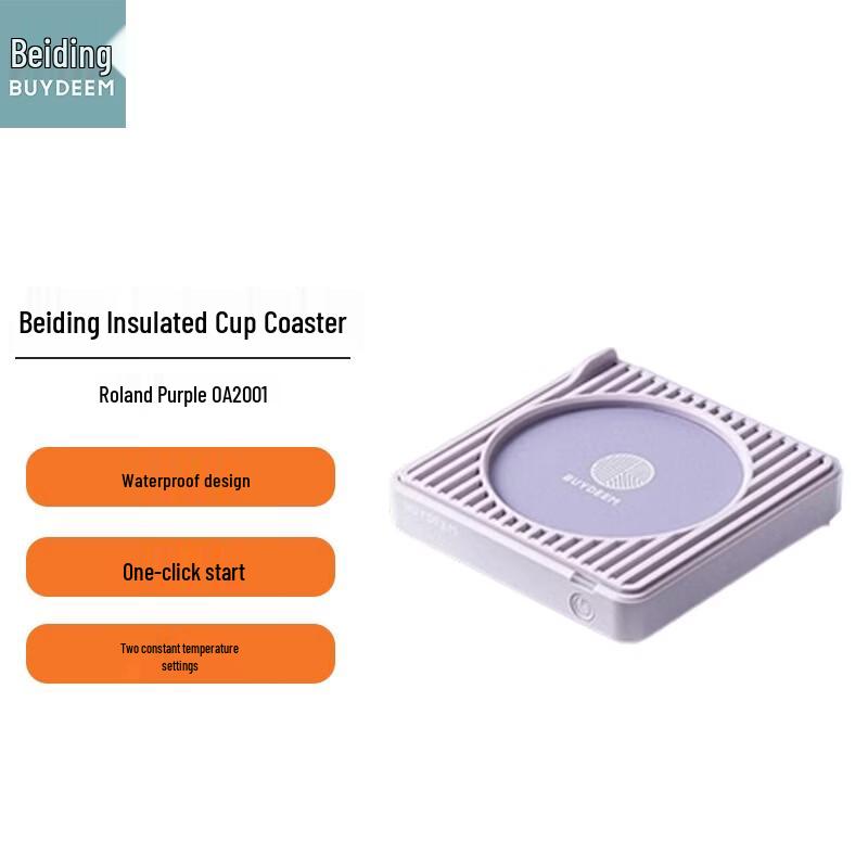 Smart Heated Beverage Coaster