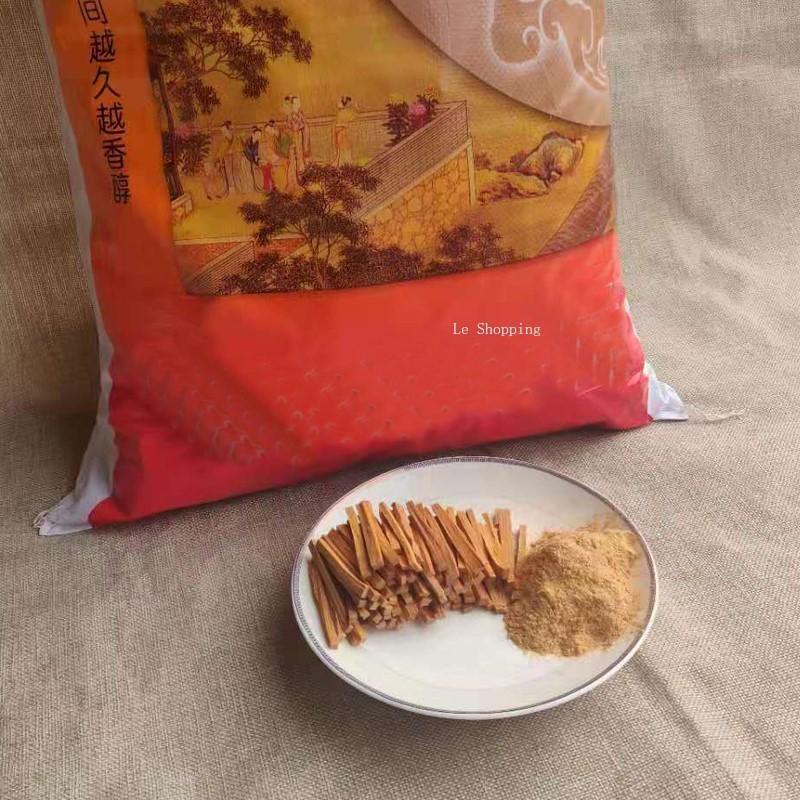 Naturliga Rökelsepåsar av Gammal Bergssandalträ Stickrökelsepulver Hem Inomhus Tempel Arommaskin Aromproduktionsmaterial