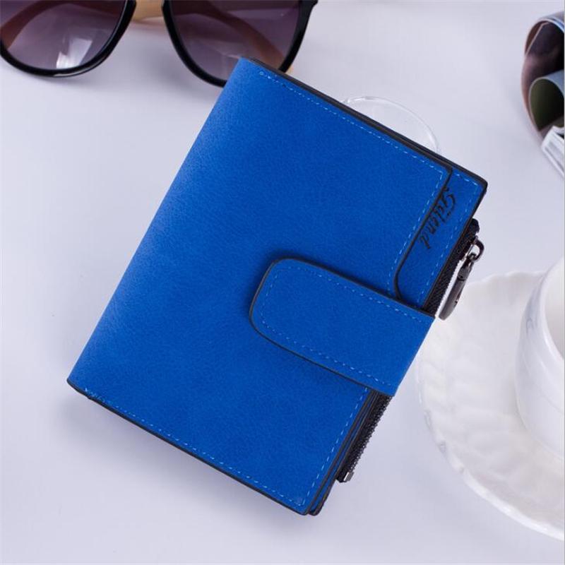 Yogodlns Dámská kabelka Mini Leather Grind Buckle Wallet Holder Card Holder Clutch Wallet Wallet