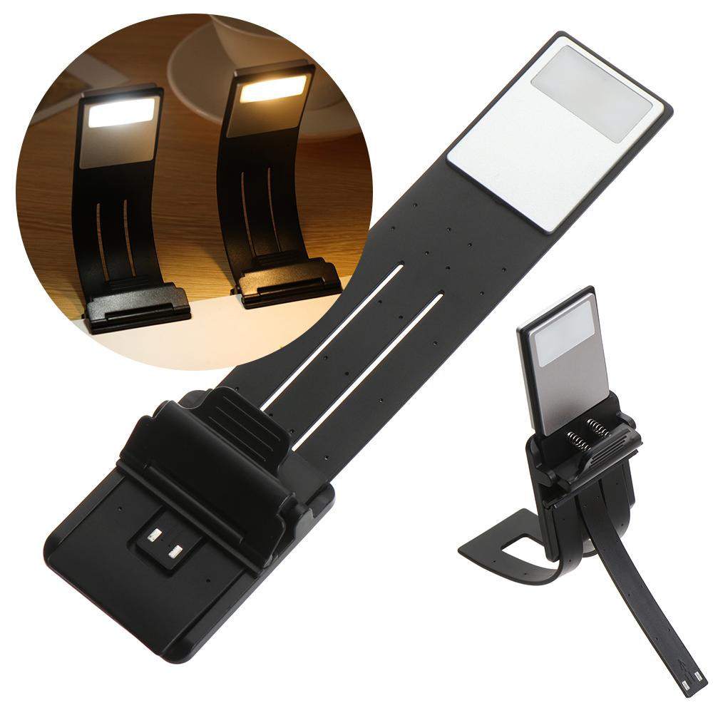 

Аккумуляторная аварийная горелка Складной гибкий книжный фонарь для чтения USB-зарядка книг Клип