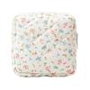 Quilted Cotton Sanitary Napkins Bag Travel Organizer Portable Storage Pouch Multipurpose Printed Floral Storage Bag Eerphones