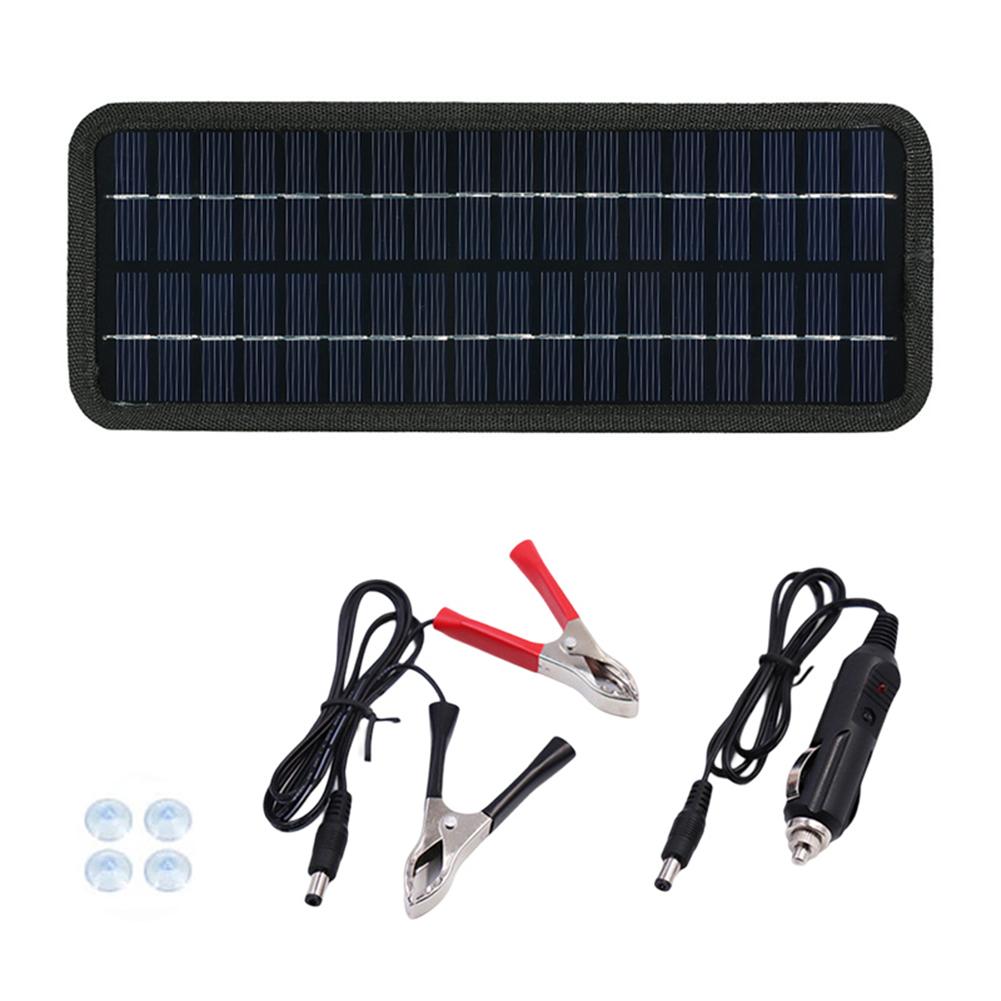 12V 20W Portable Solar Panel Charger For Car Motorcycle Efficient Maintenance Solar Panel Accessories 320*120mm