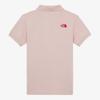 The North Face Women S Short Sleeve Polo Pale Pink Nt7pr40b
