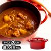 Cast Pot 20cm Red Cast Iron Enamel Pot for Waterless Steam Enamel Special Matte Enamel Stainless Steel Recipe Book Compatible with All Induction Heat