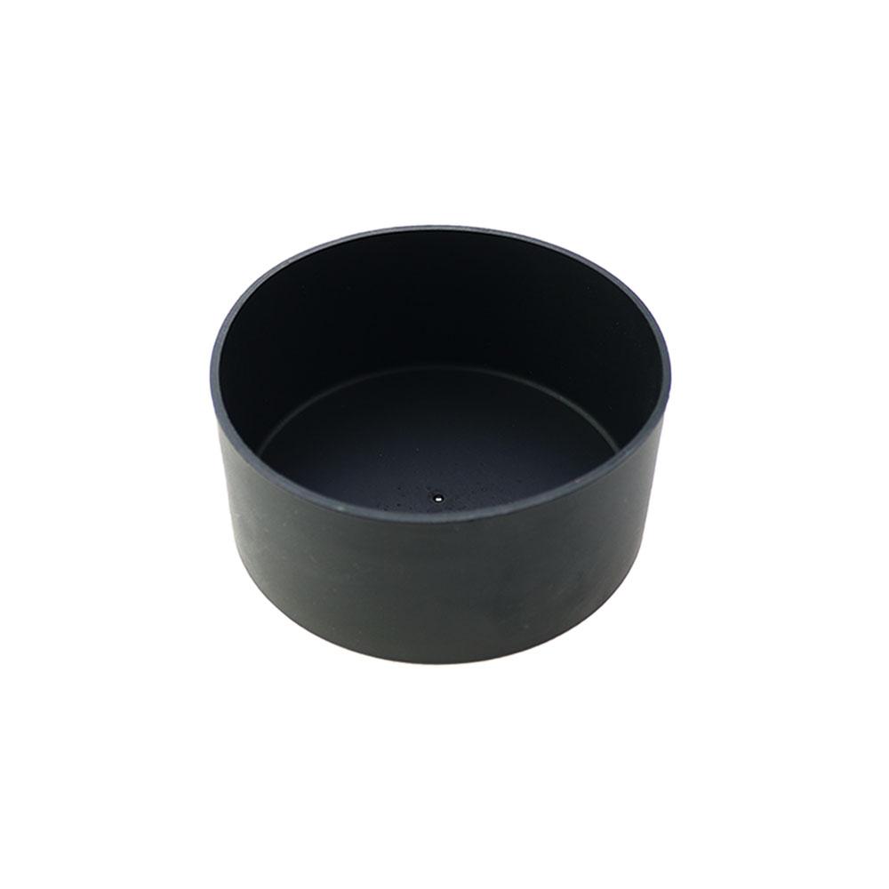 

9cm Water Cup Mat Silicone Thermos Coasters 90mm Cup Bottom Ring Wear Resistant Shatter Resistant Bottom Cover Coaster чёрный