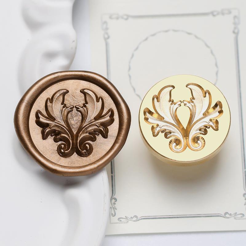 3D Relief Skulptur Europäischen Stil Dekorative Druck Wachs Siegel Stempel Klassische Siegel Briefmarken Hochzeit Karten Dekor