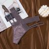 Low Waist Hollow Out Thongs Bowknot Women Mesh Briefs Comfortable Satin Silk Panties  Daily