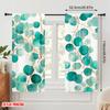 2pcs,2D Plane Printing Print Curtains Eucalyptus Greenery Design Polyester (without Rod) Home Decor Perfect for Room, Kitchen,