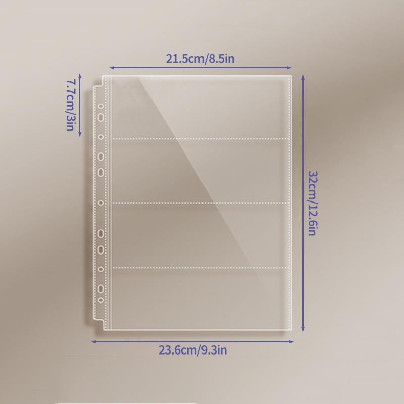 9 Spaces Binder Photocards Large Photo Albums for Cards 9 Grids Kpop Cards Packaging Supplies Idol Cards Albums