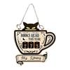 Bookshelf Decors Book Read This Year Counter,Challenge Gift for Book Lover,Interesting Hanging Ornament for Home Library