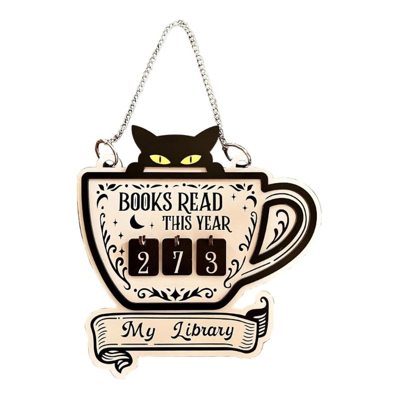 

Счетчик прочитанных книг за год Трекеры книг Подпись Подарок книголюбу для учителей, библиотекарей, читателей Деревянные декоры для библиотеки 1