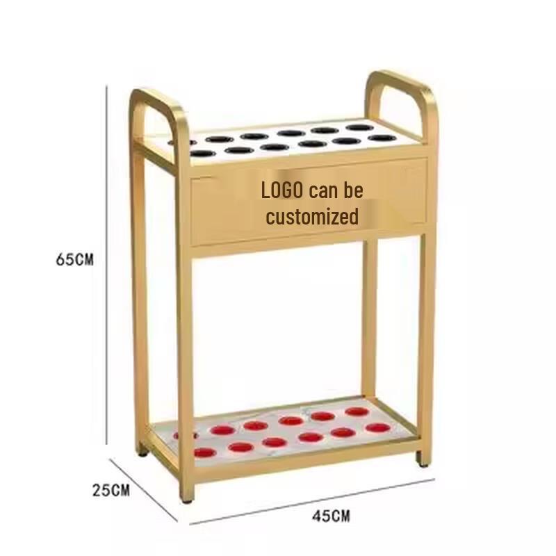 12-Hole Floor-Standing Billiard Cue Rack