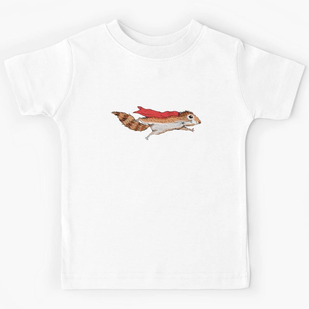 Super Squirrel, cute flying squirrel Kids T-Shirt 100