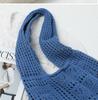 Retro Women’s Knitted Mesh Shoulder Bag - Spring/Summer Handbag