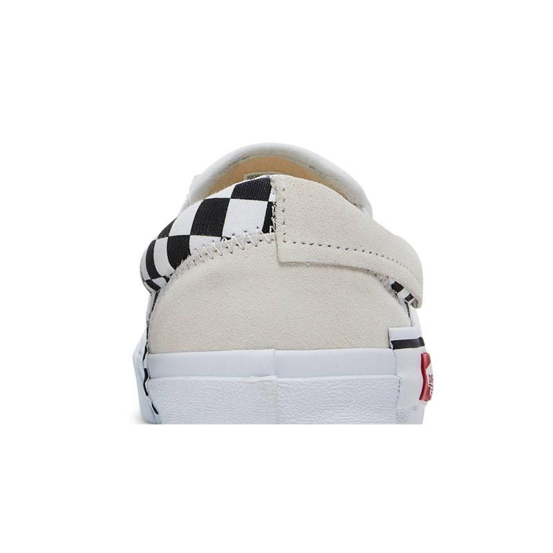 Vans Scarpe da Uomo Slip-On CAP 'White Black Checkerboard' VN0A3WM527I