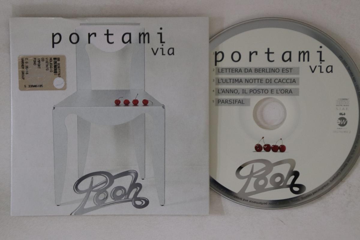 

CD POOH - Portami Via 0927419912 CGD EAST WEST 2001 Italy Rock Used