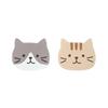2Pcs Cute Cat Coaster Coffee Glasses Cup Mat Pad Kawaii Drink Coaster Set Heat Insulation Mug Coaster Kitchen Placemat for Table