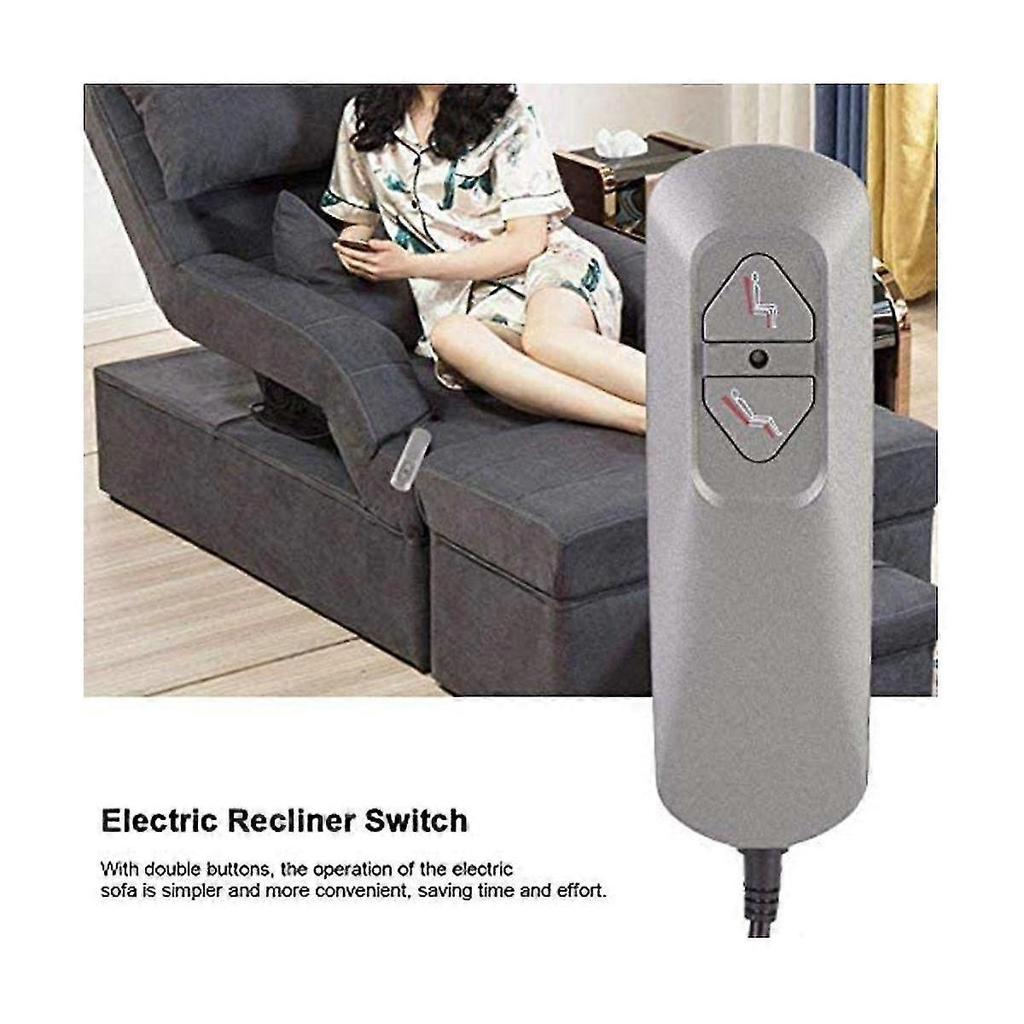 Electric Recliner Controller Double Button, Chair Lift/electric Sofa Manual Controller, Sofa Reclin+(cva