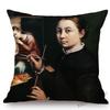 Italian Sofonisba Anguissola Last Renaissance Female Painter Portrait Woman Lady Art Sofa Pillow Case Cotton Linen Cushion Cover