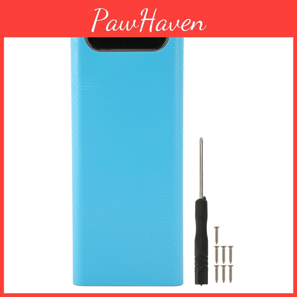 Box Welding 8x21700 Free Battery Power Bank Box Kit Diy Battery Charger Outer Case With Lcd Screen
