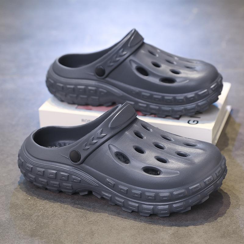 Mens Summertime Garden Shoes Non Slip Breathable Sandal Shoes Eva Stylish Slide Shoes Unisex Soft Orginal Slides Women High Quality Solid